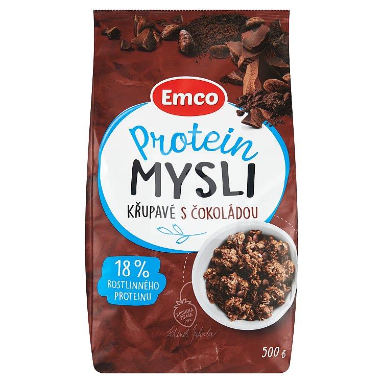 Müsli Super Mysli Proteín & Quinoa chrumkavé s čokoládou 500g Emco