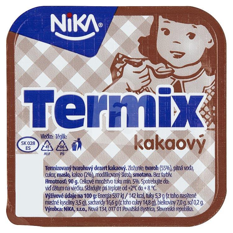 Dezert tvarohový termizovaný Termix kakao 90g NiKA