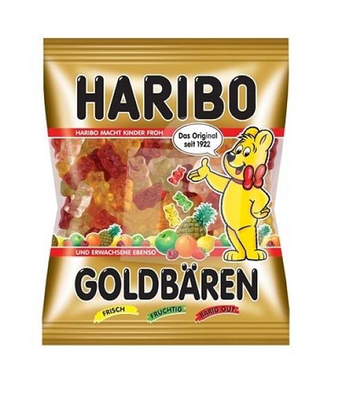 Cukríky želé s ovocnou príchuťou Goldbären 100g Haribo
