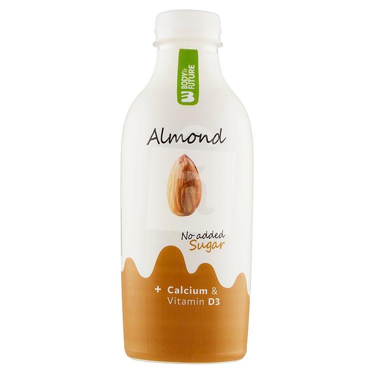 Nápoj rastlinný Almond s vápnikom a vitamínom D3 bez cukru750ml Body&Future