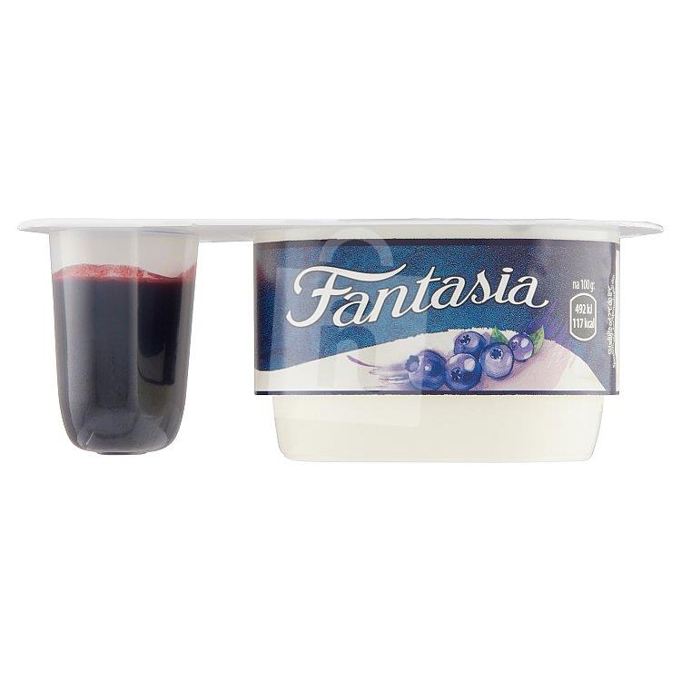 Jogurt s čučoriedkami 122g Fantasia