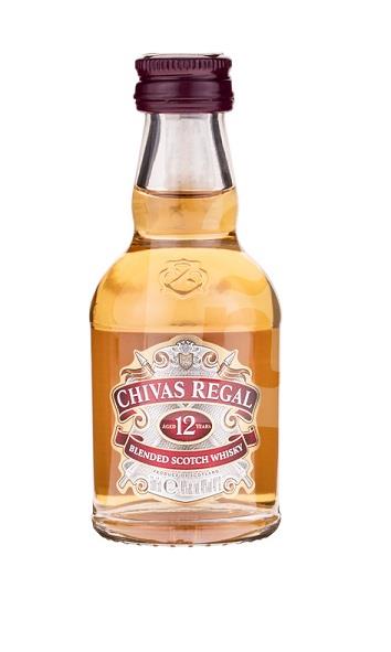 Whisky Blended Scotch 12YO mini 40 % 0.05l Chivas Regal