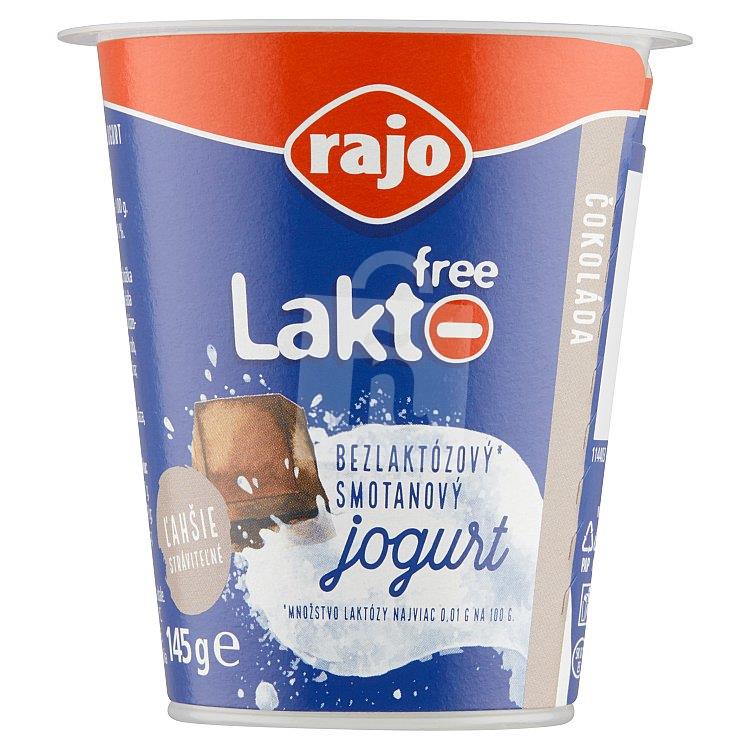Jogurt smotanový Lakto Free čokoláda 145g Rajo