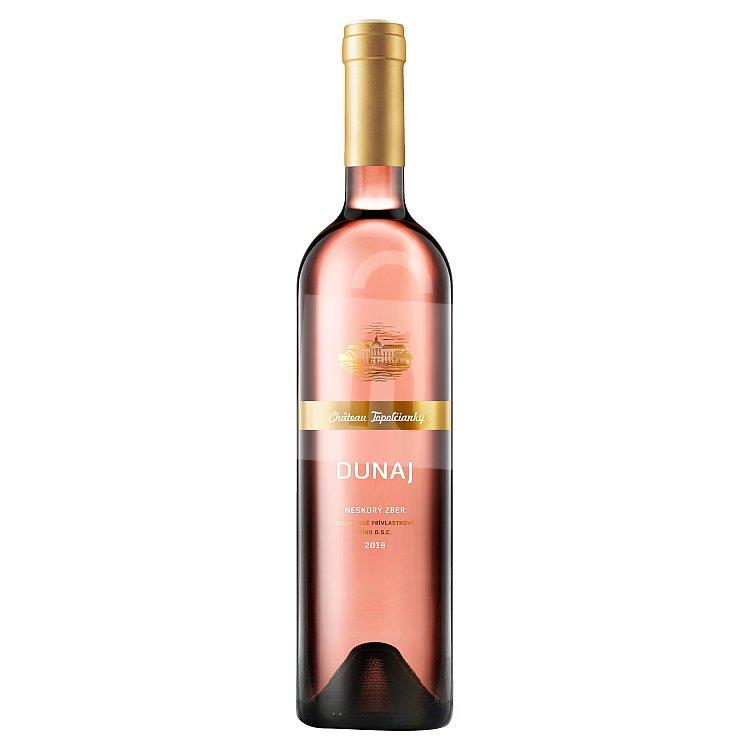 Fresh Collection Dunaj neskorý zber akostné odrodové víno ružové polosladké 0,75l Chateau Topoľčianky
