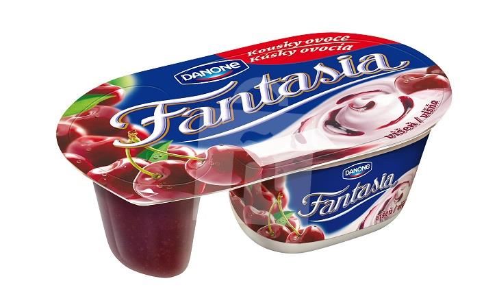 Jogurt s višňami 122g Fantasia