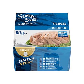 Tuniak vo vlastnej šťave 80g Sun & Sea