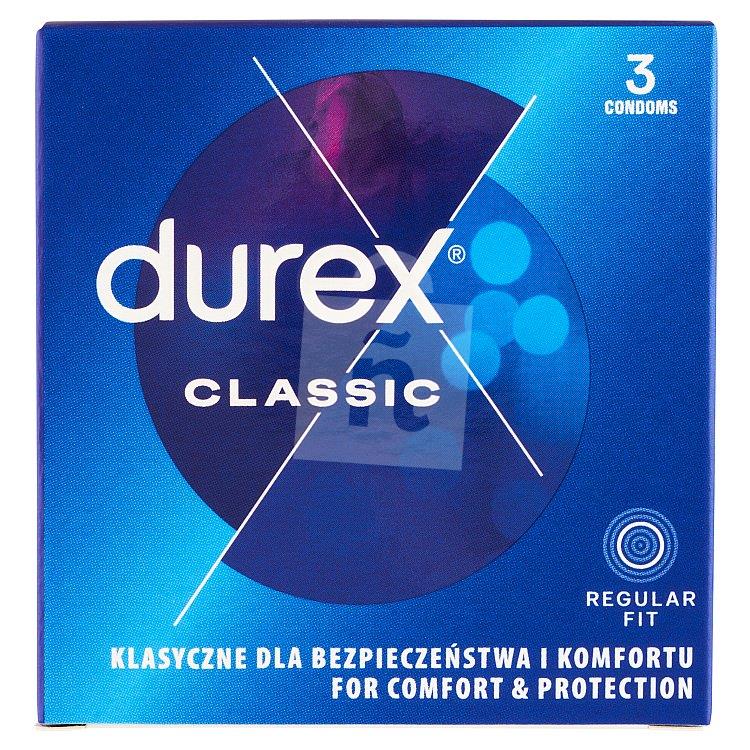 Prezervatívy Classic pre základnú dôveru 3ks Durex