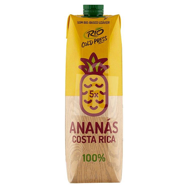 Šťava 100% pineapple Costa Rica Premium 1l Rio Cold Press