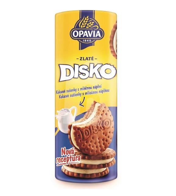 Sušienky Zlaté Disko kakaové s mliečnou náplňou 169g Opavia