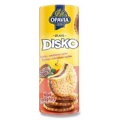 Sušienky Zlaté Disko s čokoládovou náplňou 169g Opavia