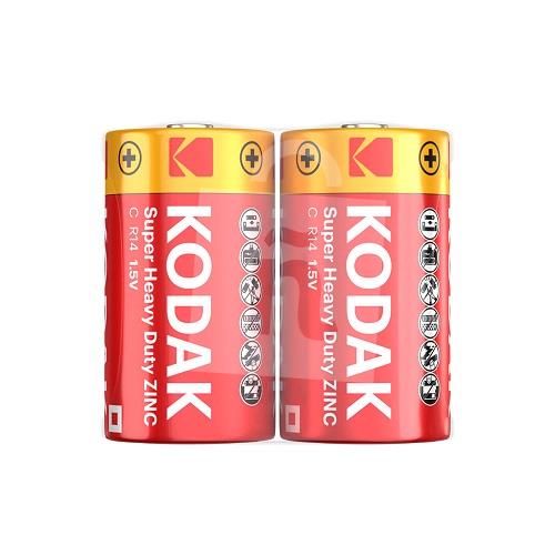 Batérie Super Heavy duty zinc baby C / R14 1,5V 2ks Kodak