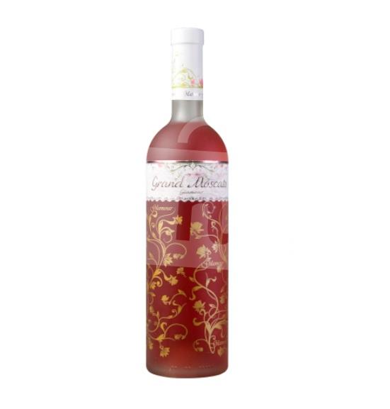 Grand Moscato rose víno ružové polosladké 0,75l Glamour
