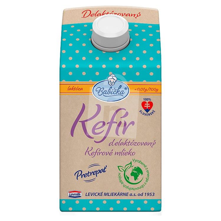 Kefír mlieko kefírové delaktózovaný 1,1% 450g Babička