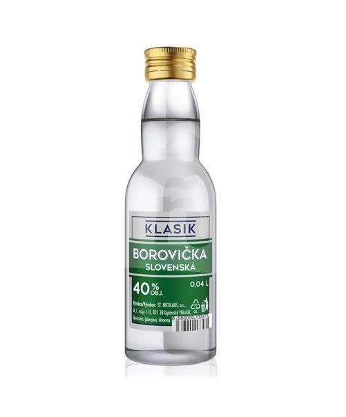 Klasik Borovička Slovenská 40% 0,04l St. Nicolaus