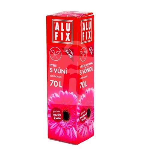Vrecia na odpad zaťahovacie s vôňou kvetov 640x710mm 70l / 8ks Alufix