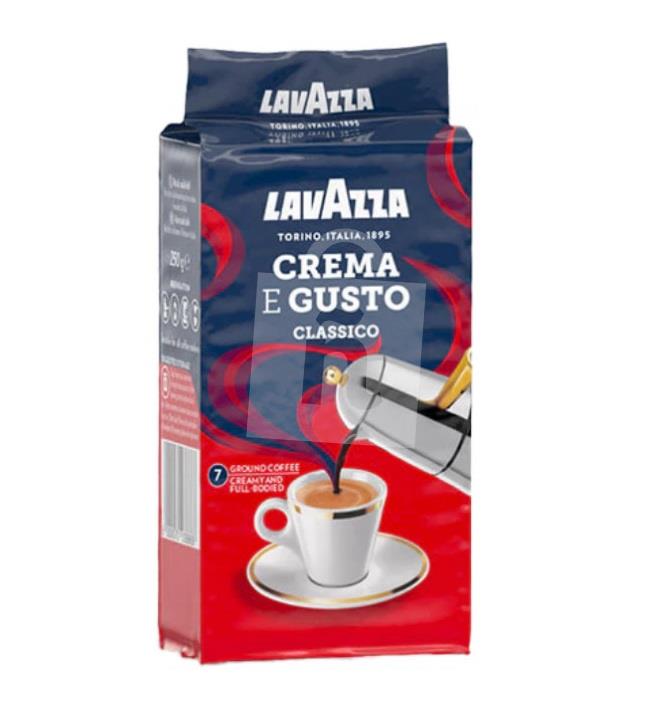 Káva mletá Crema e Gusto classico 250g Lavazza