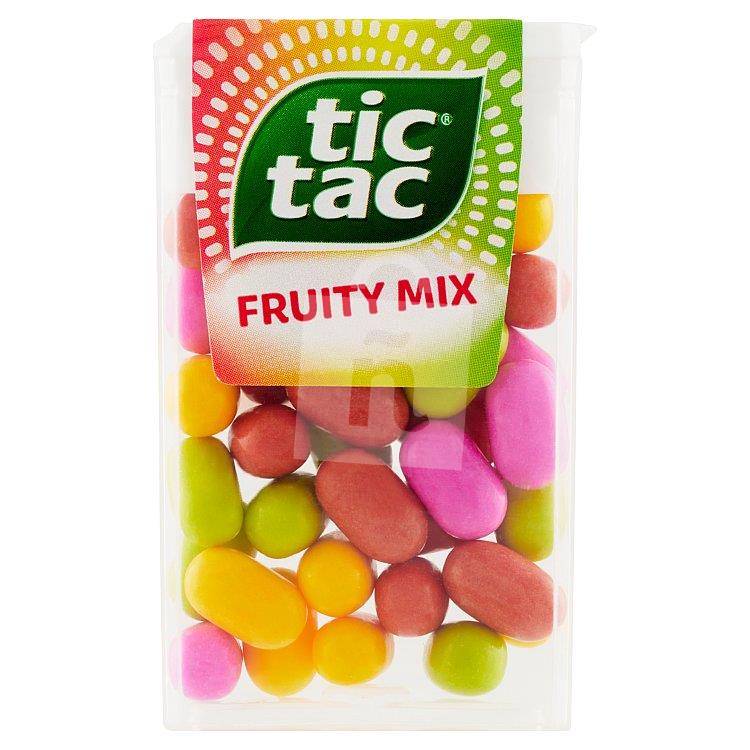 Cukríky dražé Fruity mix 18g Tic Tac