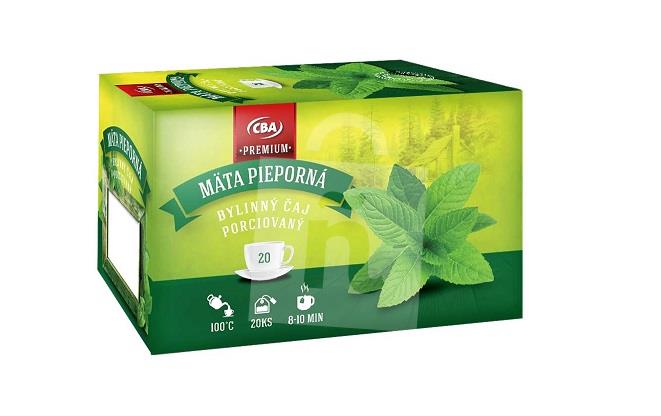 Čaj bylinný Mäta prieporná 20x1,5g / 30g CBA Premium