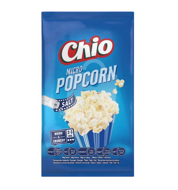 Micro popcorn solený 80g Chio