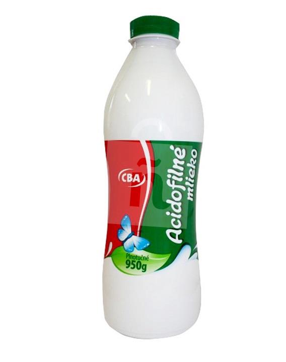 Acidofilné mlieko plnotučné 3,6% 950g CBA 