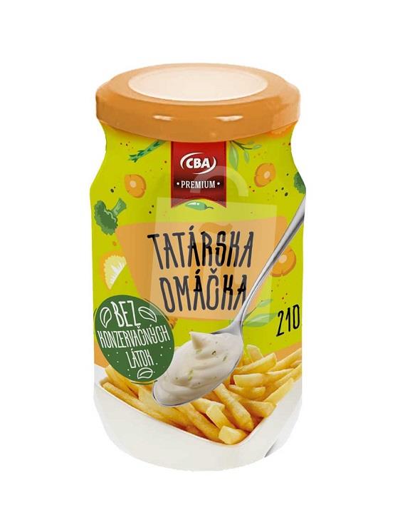 Omáčka Tatárska bez konzervačných látok 210g CBA Premium