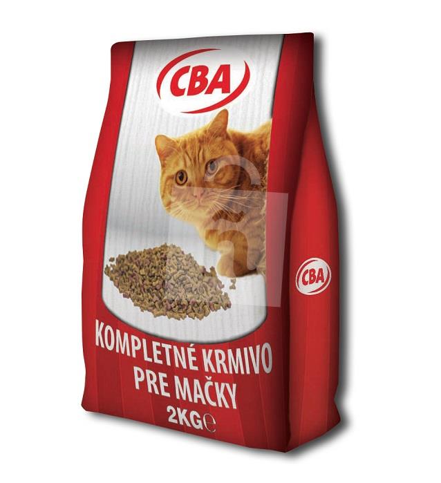 Granule pre mačky kompletné krmivo 2kg CBA 
