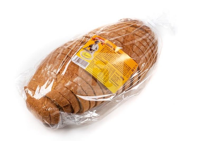 Chlieb špaldový krájaný, balený 500g TOPEC