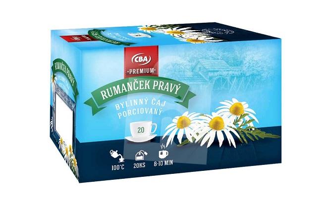 Čaj bylinný Rumanček pravý 20x1,5g / 30 CBA Premium