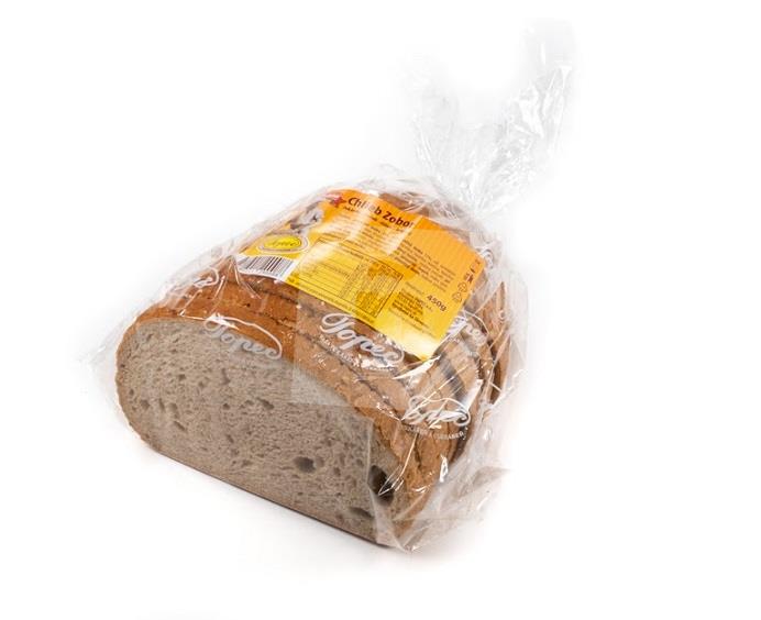 Chlieb Zobor krájaný, balený 450g TOPEC