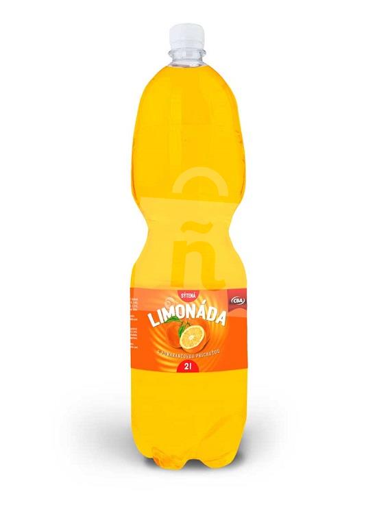 Limonáda sýtená s príchuťou pomaranč 2l CBA 