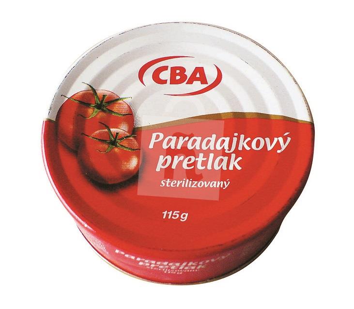 Pretlak paradajkový sterilizovaný 115g CBA 