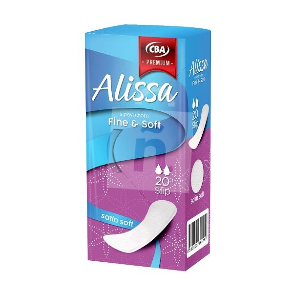 Hygienické slipové vložky Alissa fine & soft satin soft 20ks CBA Premium
