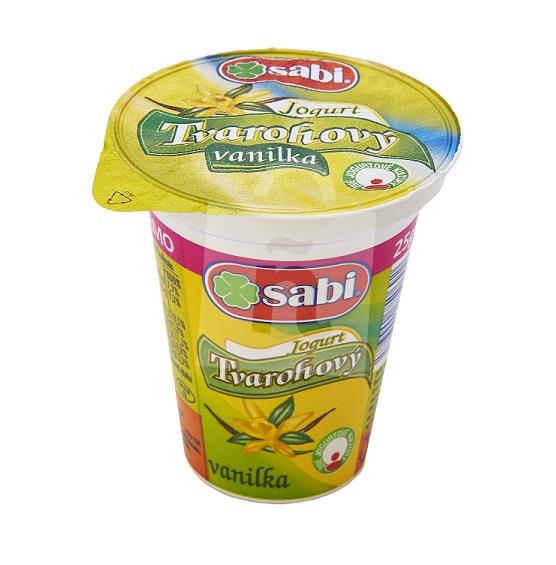 Jogurt tvarohový vanilka 150g SABI