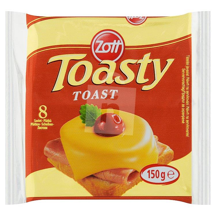Syr tavený plátkový Toasty Toast 150g Zott