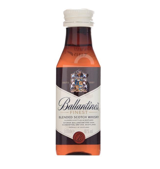 Whisky Finest Blended Scotch mini 40% 0,05l Ballantine's