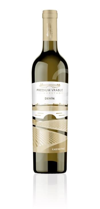 Devín akostné víno odrodové kabinetné biele polosladké 0,75l Predium Vráble - vinárstvo vinohradníctvo