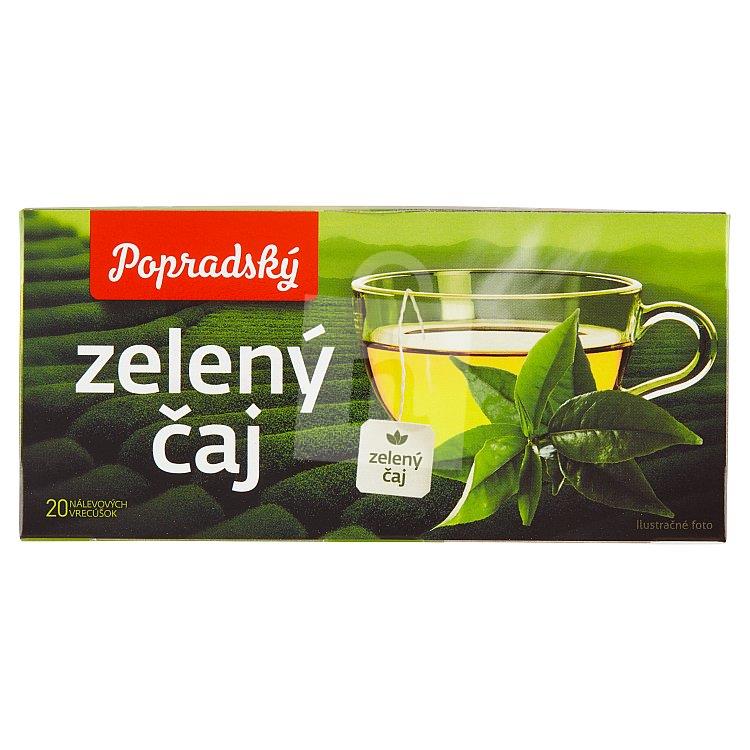 Čaj zelený 20x1,5 g / 30g Popradský