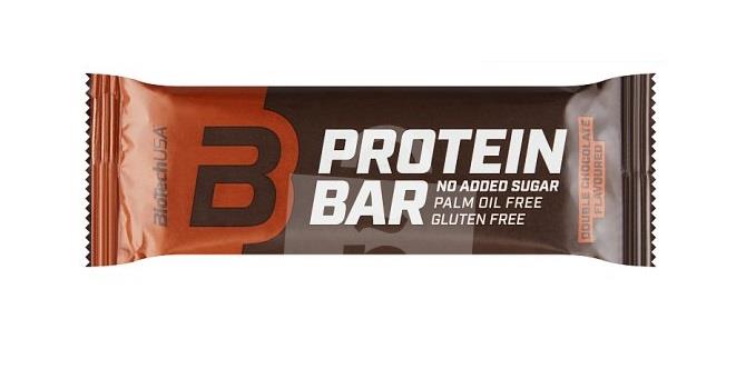 Tyčinka protein bar dvojitá čokoláda s polevou 70g BioTechUSA