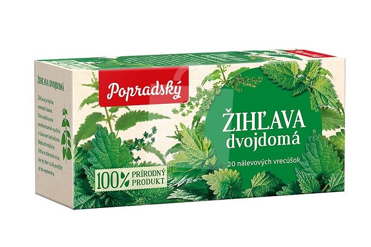 Čaj bylinný žihľava dvojdomá 20 x 1,5g / 30g Popradský