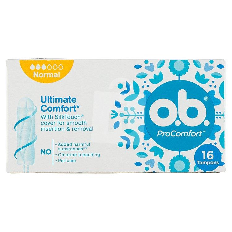 Hygienické tampóny ProComfort Ultimate Comfort normal 16ks O.B.®