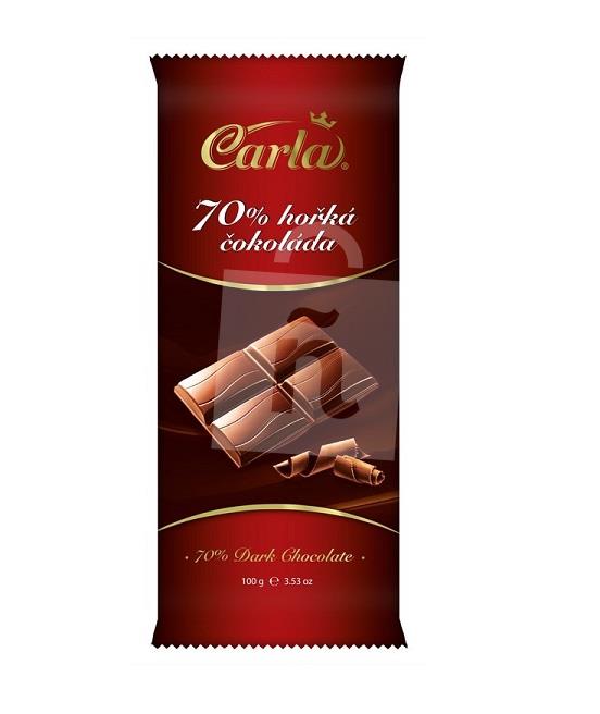 Čokoláda horká 70%100g Carla