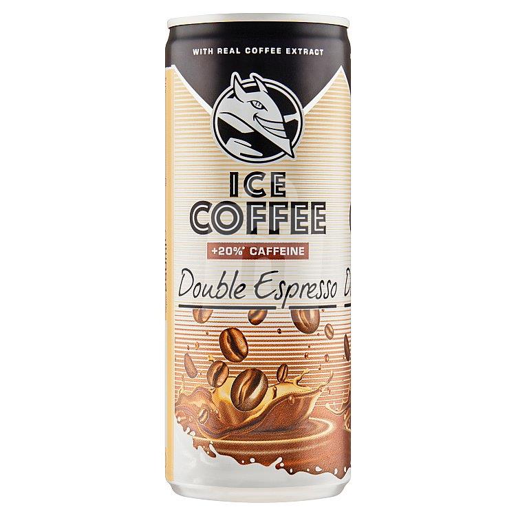 Ľadová káva Energy Coffee Double Espresso 250ml plech Hell 