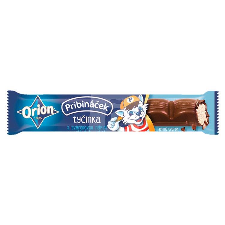 Tyčinka čokoládová Pribináček s tvarohovou náplňou v mliečnej čokoláde 32g Orion
