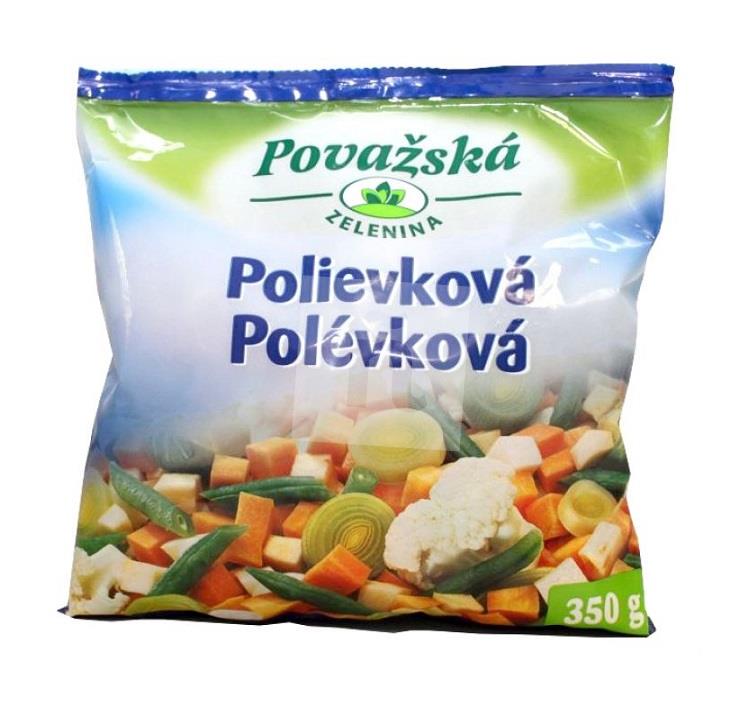 Zeleninová zmes Polievková hlbokozmrazená 350g Považská zelenina