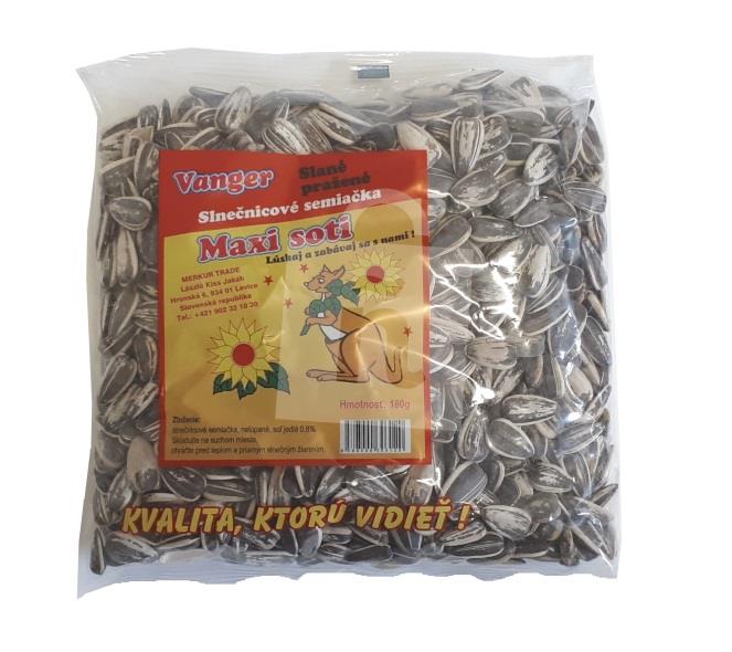Slnečnica Maxi Soti nelúpaná 180g Vanger