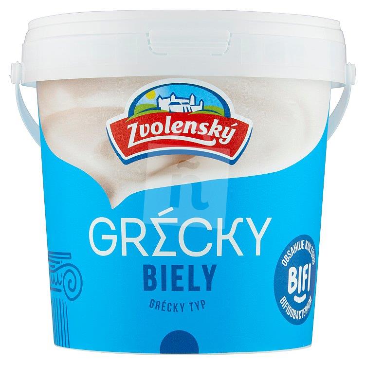 Jogurt smotanový grécky typ biely 1kg Zvolenský