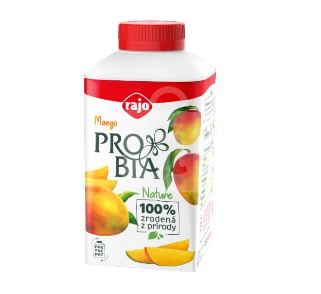 Jogurtový nápoj mango 430g RAJO Probia Nature
