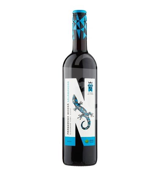 Salamandra Frankovka modrá odrodové víno červené suché 0,75l Víno Nitra