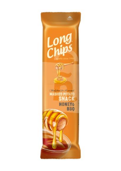 Snack dlhé zemiakové lupienky Honey BBQ 75g Long Chips