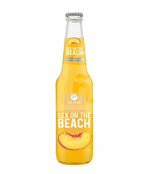 Nápoj alkoholický aromatizovaný sýtený Koktail Sex on the Beach 4,7% 330ml LeCOQ 